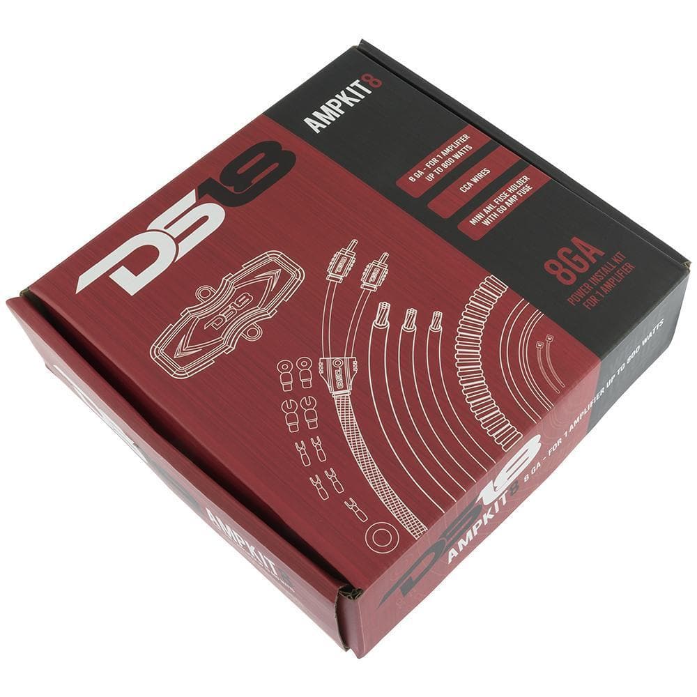 DS18 Amplifier Installation Kit Advance 8-GA Installation Kit DS18 - AMPKIT8