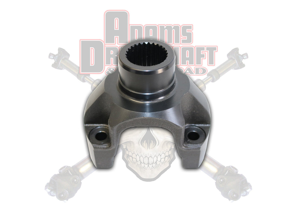 Adams Driveshaft Off Road Transfer Case Slip Yoke Adams Driveshaft Forged Front 26 Spline 1350 Half Round CV Transfer Case Yoke For A 231 231J Np231 Fits TJ XJ YJ LJ - ASD300-PMCV02
