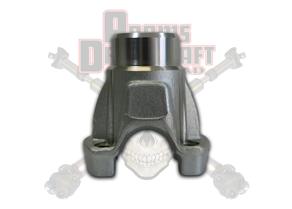 Adams Driveshaft Off Road Transfer Case Slip Yoke Adams Forged Jeep JK Front 1310 Series Half Round CV Transfer Case Yoke - ASDFFJK-PMCV03