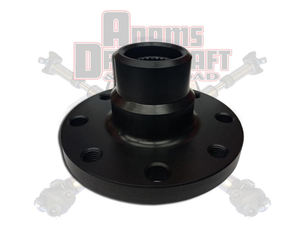 Adams Driveshaft Off Road Transfer Case Flange Adams Forged Jeep JT Rear 1350 Series CV Transfer Case Flange 2 Inch Pilot. - ASDFJTR-PM4500