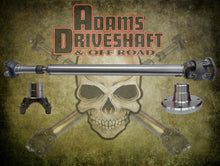 Load image into Gallery viewer, Adams Driveshaft Off Road Drive Shaft 2018-Present Jeep Wrangler JL Rear 1350 Solid CV Driveshaft 4 Door Rubicon Pinion Yoke Style Adams Driveshaft - ASDJL-1350R-S4D-RUB