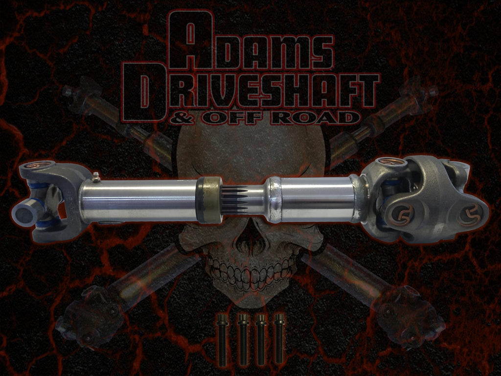 Adams Driveshaft Off Road Drive Shaft Adams Driveshaft YJ Rear 1310 CV Driveshaft 1994 - 1995 Extreme Duty Series - ASDYJ-1310CV1330R-S