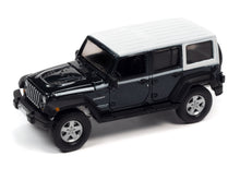 Load image into Gallery viewer, AutoWorld WR3 Auto World 2017 Jeep Wrangler Chief Edition (Rhino Body Color w/White Roof &amp; White Side Stripe) 1:64 Diecast