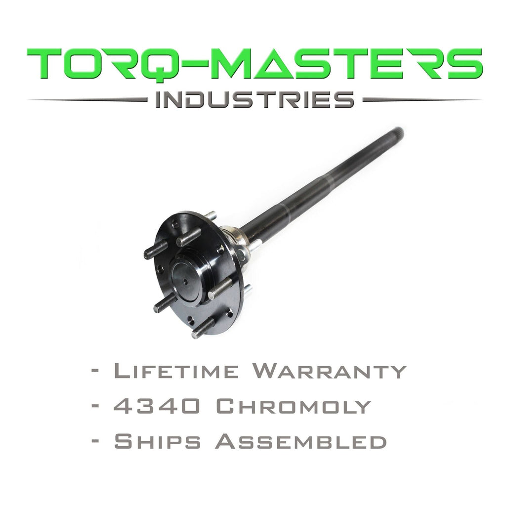 Infinity Series Axle Shafts Torq-Masters Axles Chromoly Rear Axle Shaft Assembled Single Ford 8.8 - Drivers Side - AX-48831-D
