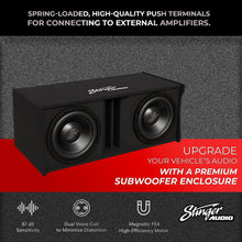 Load image into Gallery viewer, Stinger Off-Road Audio Dual 10" 3,000 Watt DC2 Series Peak Power Loaded Vented Subwoofer Enclosure (1 Ω)