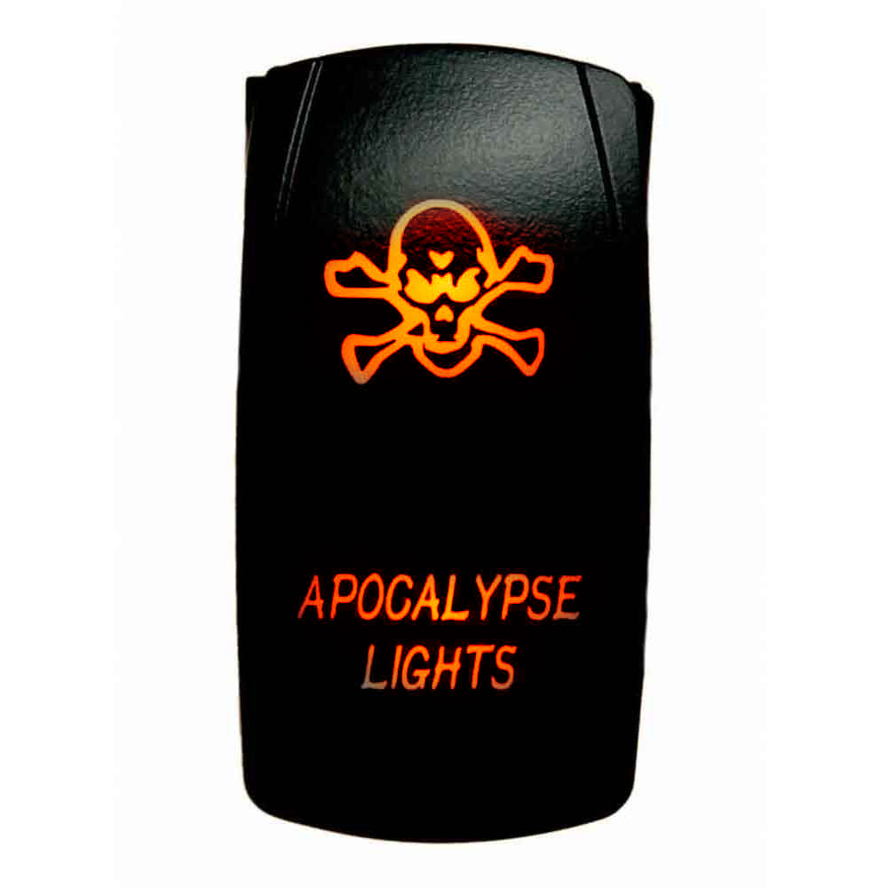 Quake LED Rocker Type Switch Give your dash some style with Quake LEDs Two-Way Rocker Switches - QRS354