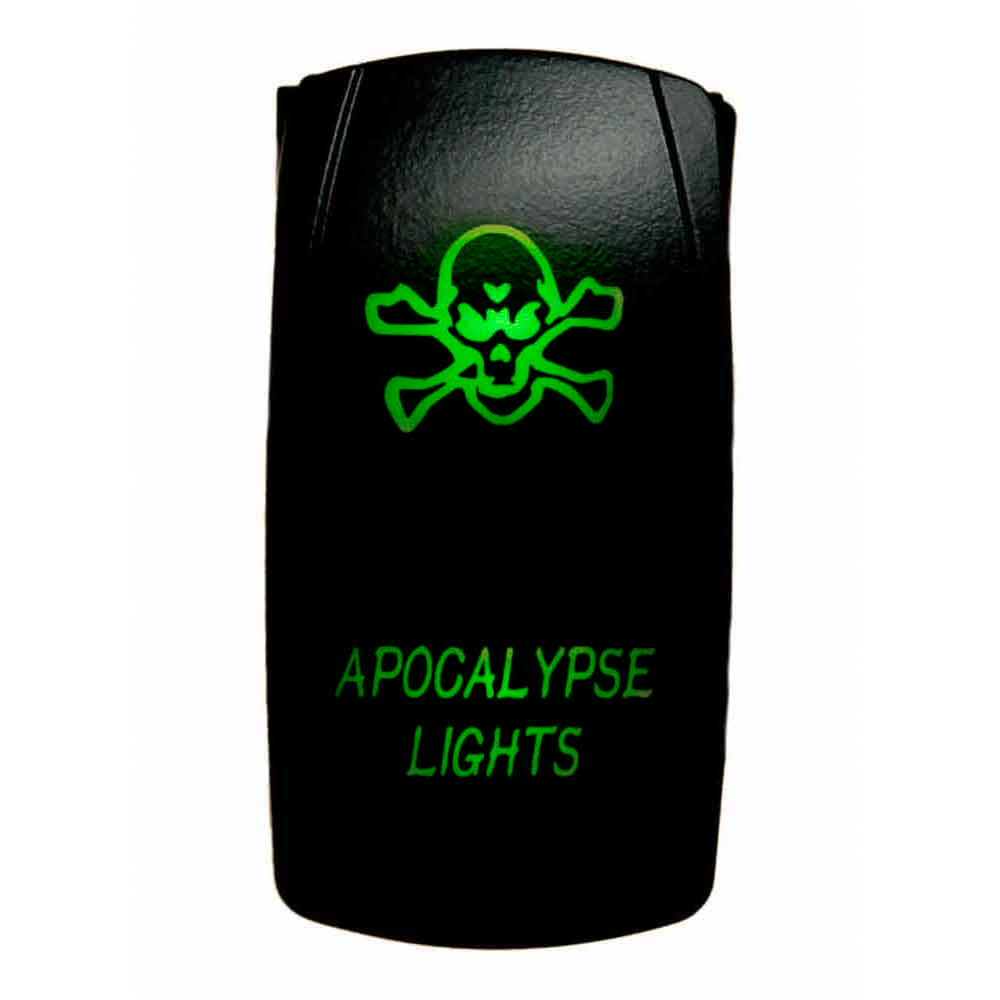 Quake LED Rocker Type Switch Give your dash some style with Quake LEDs Two-Way Rocker Switches - QRS355
