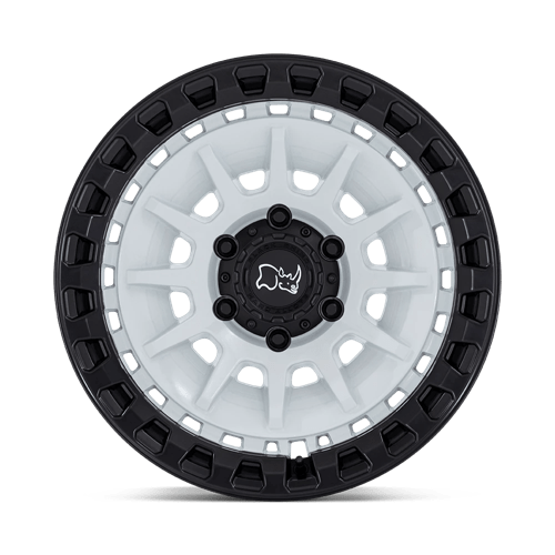 Black Rhino Wheels Wheel BR009 18X9 5X5.0 WHT M-BLK 0MM - BR009WM18905000