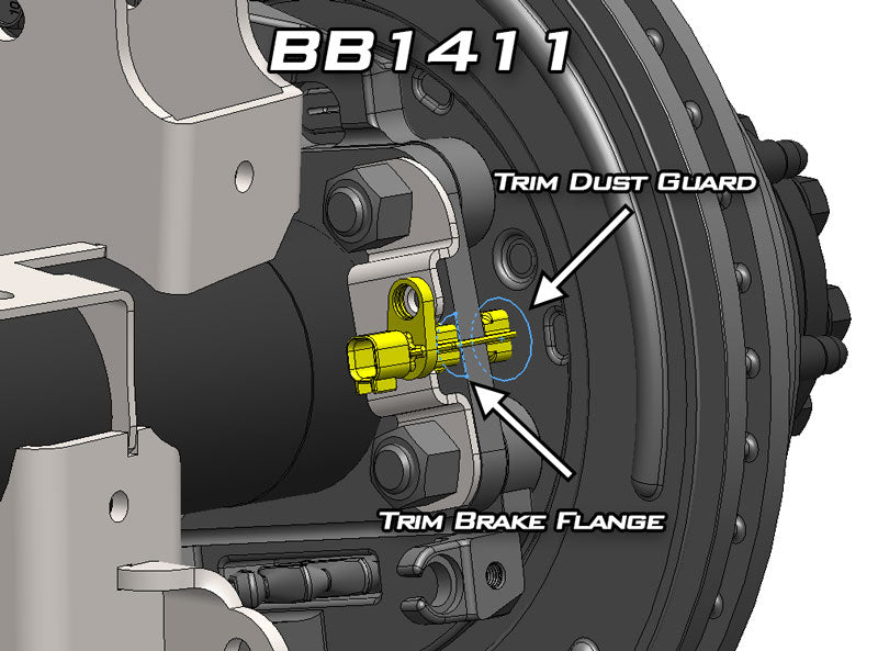 Artec Industries ABS Kit JK 1 Ton 14 Bolt Factory Disc ABS Kit Tone Ring 52 Tooth Artec Industries - BB1430