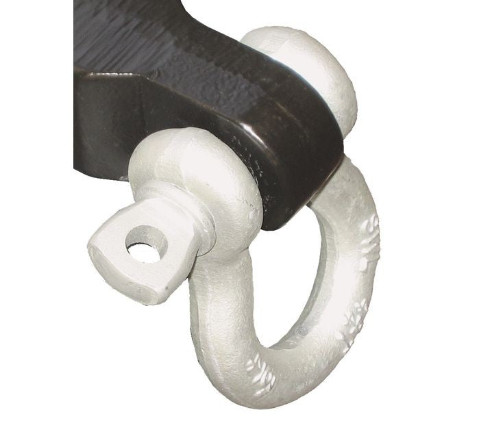 Bestop Bumper D-Ring Bestop - HighRock 4x4 Shackle/D-Ring - Universal (Silver, Boxed; Single) - 42923-00