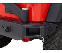 Load image into Gallery viewer, Bestop Bumper End Cap HighRock 4x4 End Caps - '07-18 Wrangler JK; Rear (Matte Black) - 44941-01