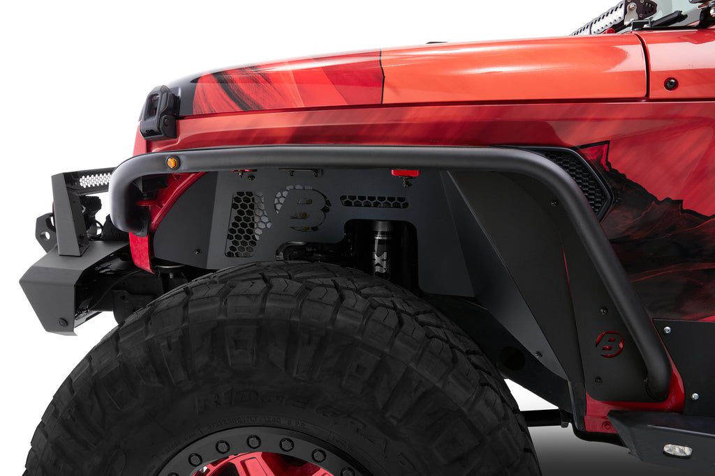 Bestop Fender Liner Set Granite Series(TM) Front Fender Liners - 49662-01