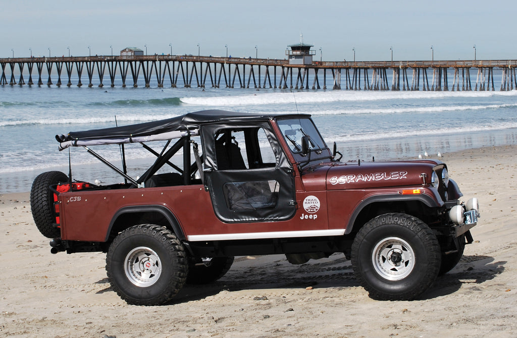Bestop Soft Top Tigertop - '53-64 CJ3B (Black Crush) - 51404-01