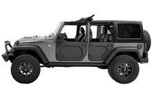 Load image into Gallery viewer, Bestop Door Upper Fabric Doors - '07-18 Wrangler JK 4-Door (Rear Upper Doors, Black Twill) - 51733-17
