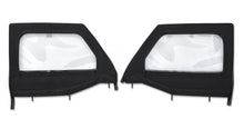 Load image into Gallery viewer, Bestop Door Element Upper Doors - '20-22 Gladiator / '18-22 Wrangler JL (Front; Black Twill) - 51742-17