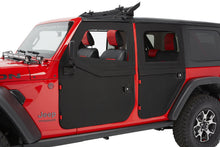 Load image into Gallery viewer, Bestop Door Full Fabric Doors - '20-22 Gladiator / '18-22 Wrangler JL (Front; Black Twill) - 51750-17