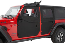 Load image into Gallery viewer, Bestop Door Full Fabric Doors - '20-22 Gladiator / '18-22 Wrangler JL (Front; Black Diamond) - 51750-35