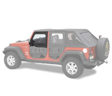 Load image into Gallery viewer, Bestop Door Bestop - Element Upper Doors - '07-18 Wrangler JK (Front Doors; Black Twill) - 51805-17