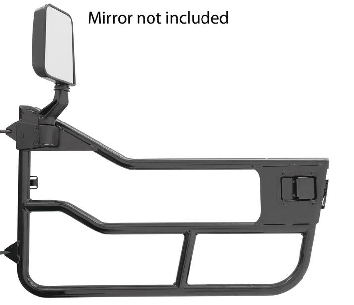 Bestop Door Bestop - Element Doors - '97-06 Wrangler TJ (Matte Black) - 51825-01