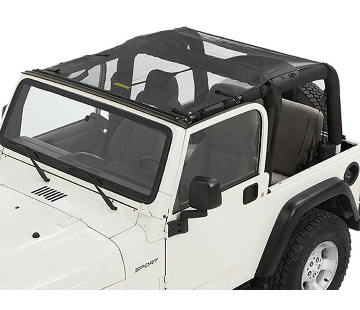 Bestop Soft Top Bestop - Sun Safari Bikini - '97-06 Wrangler TJ Exc. Unlimited (Mesh) - 52404-11