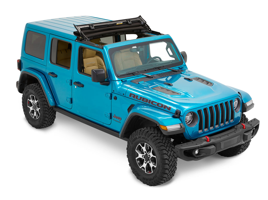 Bestop Soft Top Sunrider for Hardtop - '20-23 Gladiator / '18-23 Wrangler JL (Black Twill) - 52454-17