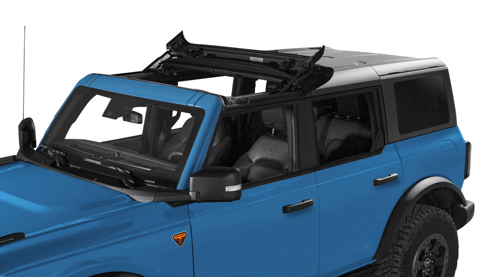 Bestop Soft Top Bestop - Sunrider for Hardtop - '21-23 Bronco 4-Door (Black Twill) - 52461-17