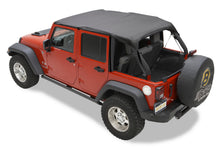 Load image into Gallery viewer, Bestop Soft Top Header Safari Bikini - '10-18 Wrangler JK 4-Door (Black Diamond) - 52584-35