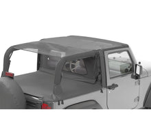 Load image into Gallery viewer, Bestop Soft Top Bestop - Header Safari Cable Style Bikini - '10-18 Wrangler JK 2-Door (Mesh) - 52593-11