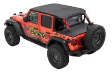 Load image into Gallery viewer, Bestop Soft Top Header Safari Cable Style Bikini - '18-22 Wrangler JL 4-Door (Black Diamond) - 52608-35