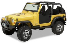 Load image into Gallery viewer, Bestop Door Bestop - Lower Fabric Doors - '97-06 Wrangler TJ (Black Denim) - 53039-15