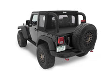 Load image into Gallery viewer, Bestop Soft Top Halftop Soft Top - 07-18 Wrangler JK 2-Door (Black Diamond) - 53900-35