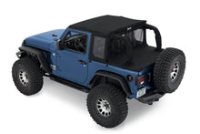 Load image into Gallery viewer, Bestop Soft Top Halftop Soft Top - '18-23 Wrangler JL 2-Door (Black Twill) - 53903-17