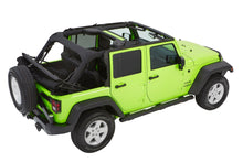 Load image into Gallery viewer, Bestop Soft Top JEEP(R) Trektop Glide - '07-18 Wrangler JK 4-Door (Black Twill) - 54423-17