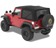 Load image into Gallery viewer, Bestop Soft Top Supertop - '07-18 Wrangler JK 2-Door (Black Twill) - 54822-17