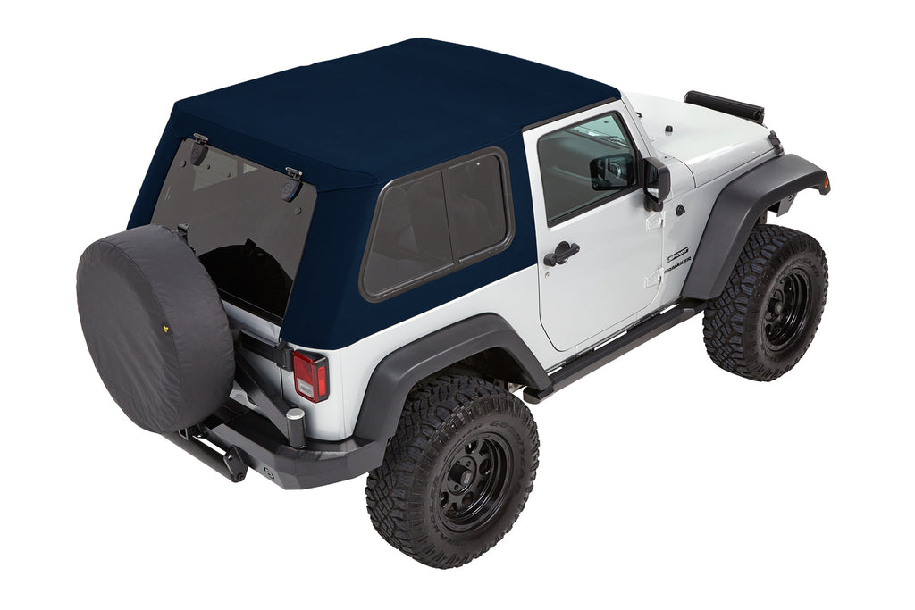Bestop Soft Top Trektop Pro - '07-18 Wrangler JK 2-Door (Navy Blue Twill) - 54862-69