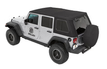 Load image into Gallery viewer, Bestop Soft Top Trektop Pro - '07-18 Wrangler JK 4-Door (Black Twill) - 54863-17