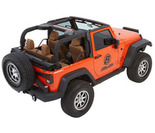 Load image into Gallery viewer, Bestop Soft Top Trektop Glide - '07-18 Wrangler JK 2-Door (Black Diamond) - 54922-35