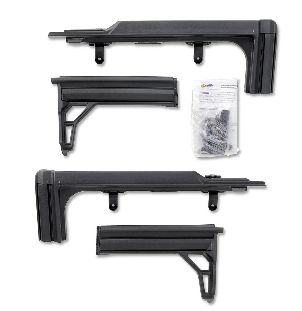 Bestop Door Frame Assembly Door Surrounds - '18-23 Wrangler JL 2-Door (Set of 2) - 55022-01
