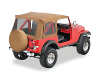 Load image into Gallery viewer, Bestop Soft Top Supertop Classic Skin - '76-86 CJ7 / '87-95 Wrangler YJ (Spice; Clear Windows) - 55799-37