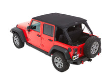 Load image into Gallery viewer, Bestop Soft Top JEEP(R) Trektop - '07-18 Wrangler JK 4-Door (Black Diamond) - 56453-35