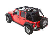 Load image into Gallery viewer, Bestop Soft Top JEEP(R) Trektop - '07-18 Wrangler JK 4-Door (Black Diamond) - 56453-35