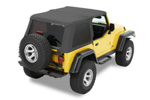Load image into Gallery viewer, Bestop Soft Top Trektop - '97-06 Wrangler TJ Exc. Unlimited (Black Denim) - 56820-15