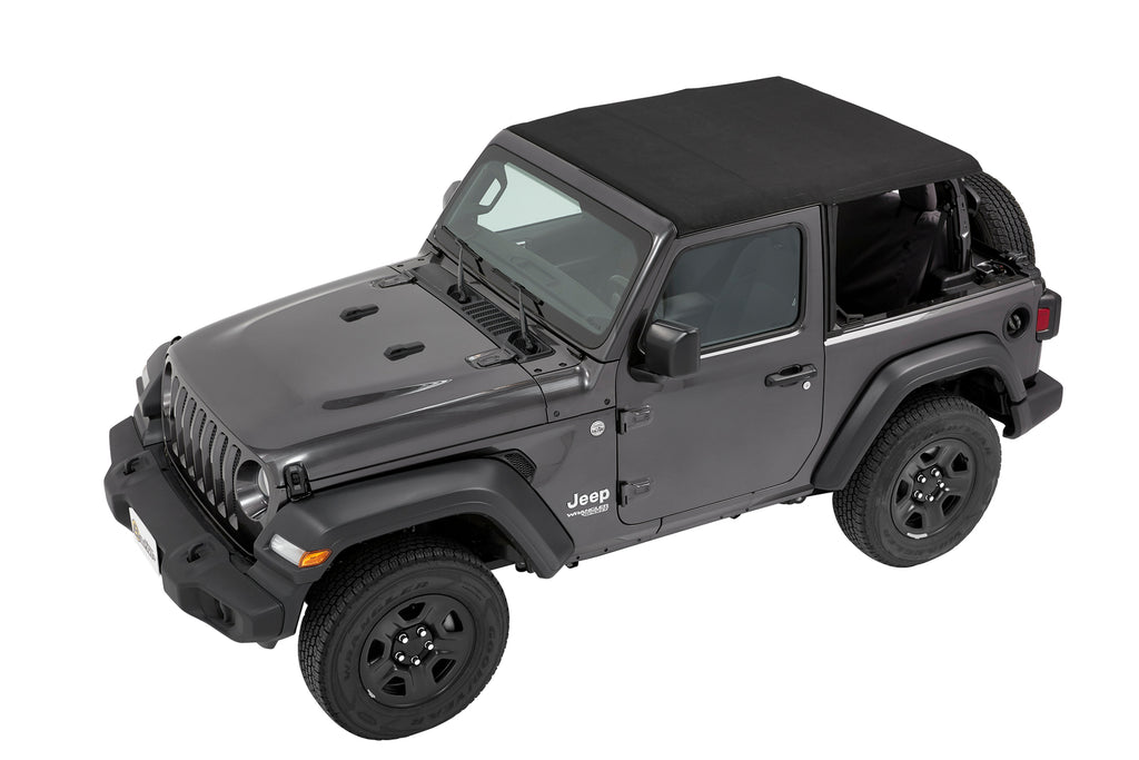 Bestop Soft Top Bestop - Trektop - '18-23 Wrangler JL 2-Door (Black Twill) - 56862-17