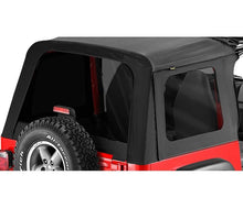 Load image into Gallery viewer, Bestop Convertible Top Window Kit Bestop - Window Set - '97-06 Wrangler TJ Exc. Unlimited (Black Denim) - 58699-15