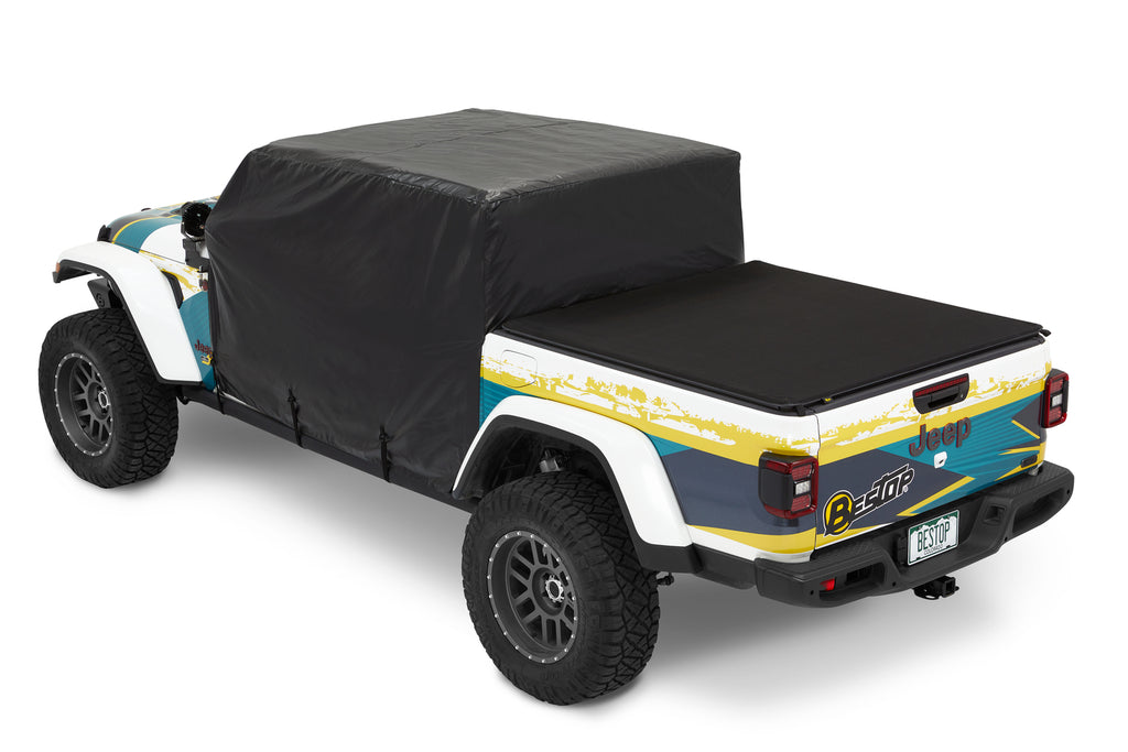 Bestop Car Cover Bestop - All Weather Trail Cover - '20-22 Gladiator (Black) - 81050-01