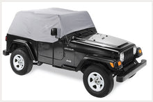 Load image into Gallery viewer, Pavement Ends Car Cover Canopy Cover - '92-95 Wrangler YJ (Charcoal) - 41728-09