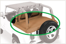 Load image into Gallery viewer, Pavement Ends Tonneau Cover Cargo Cover - '87-91 Wrangler YJ (Black Denim) - 41805-15