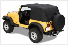 Load image into Gallery viewer, Pavement Ends Car Cover Emergency Top - '07-18 Wrangler JK 2-Door (Black) - 56814-01
