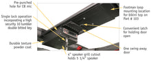 Load image into Gallery viewer, Tuffy Security Products Overhead Console Overhead Console - '07-18 Wrangler JK - 142-01