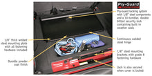 Load image into Gallery viewer, Tuffy Security Products Floor Storage Compartment Lid In-Floor Locking Cargo Lid - '07-18 Wrangler JK (Black) - 143-01